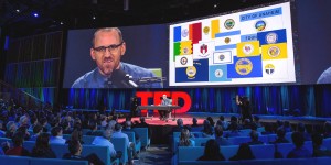 TED2015 presentation with full audience